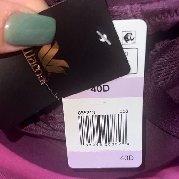 WACOAL NWT Seamless Perfect Primer Full Figure Underwire Bra 40D - Picture 6 of 6